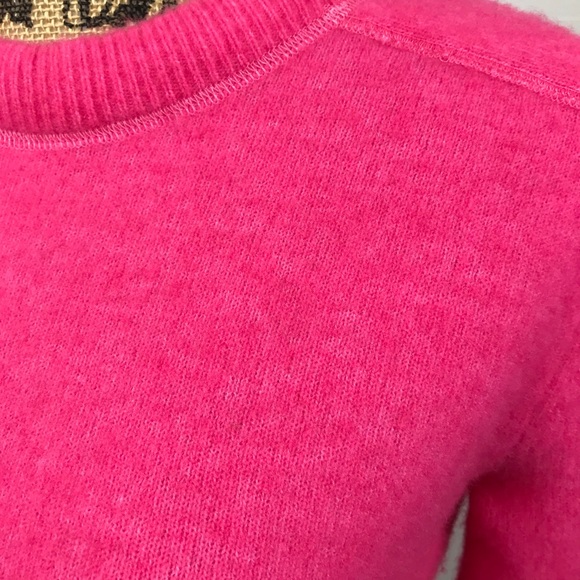 Club Monaco Hot Pink Pullover Sweater XS - Picture 10 of 11